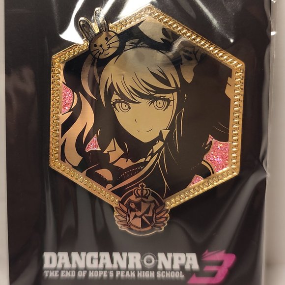 Junko Enoshima Danganronpa Golden Series Pin - Picture 1 of 3
